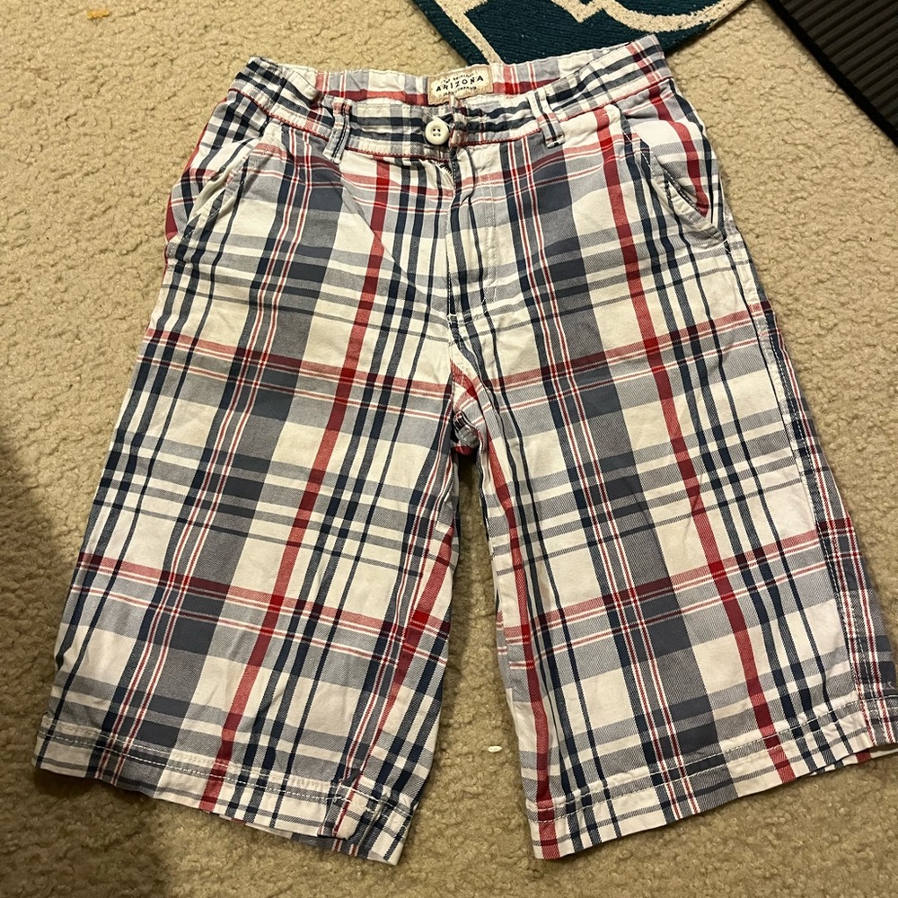 Boys Plaid shorts